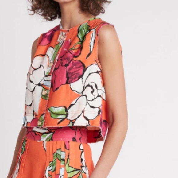 Aje Bessie Shell Top - Picture 1 of 6